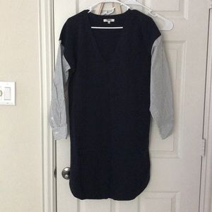 Madewell dress XS. Color navy
